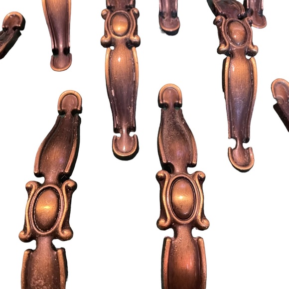 Vintage Brass MCM LOT (30) Kitchen Cabinet Handles Drawer Pulls DIY Restoration - Picture 15 of 16